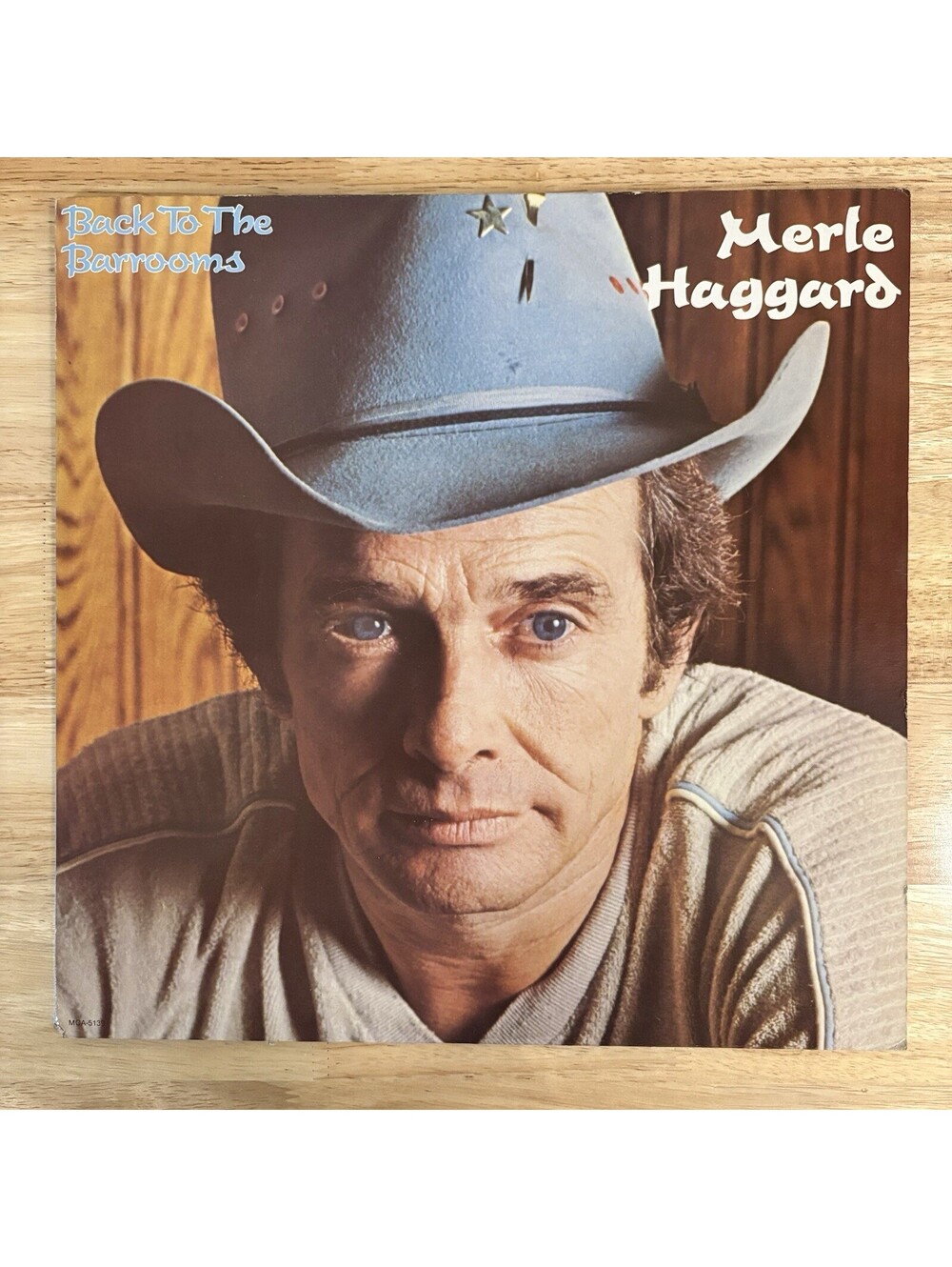 Merle Haggard - Back to the Barrooms - 1980 USA Vinyl LP - MCA-5139